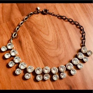 J. crew crystal statement necklace
